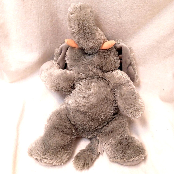 20" Baby Elephant w Tusks Teeth Plush Collect SOFT HUGGABLE Floppy Cuddly Vintag - Picture 8 of 16